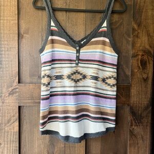 Tasha Polizzi Southwestern Knit Camisole